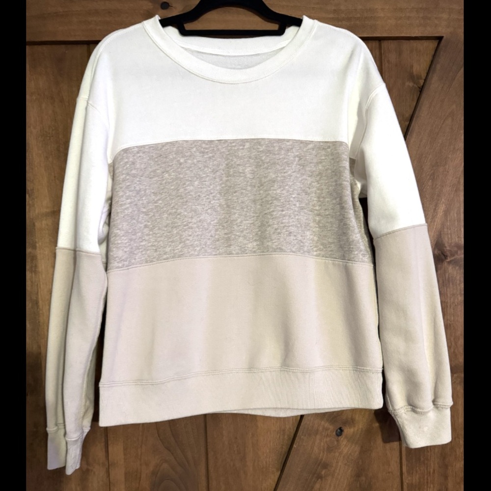 Abercrombie & Fitch Color Block Sweatshirt